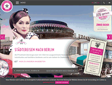 Tablet Screenshot of filmhotel.de