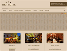 Tablet Screenshot of filmhotel.sk